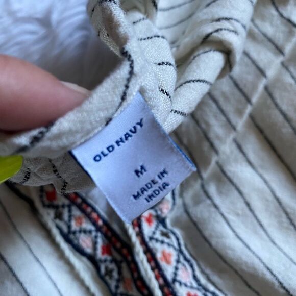 Old Navy Linen Viscose Blend Pants Romper - Picture 5 of 9